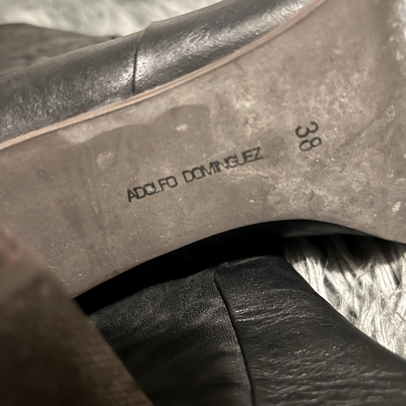 Adolfo Dominguez Leather Booties - Picture 4 of 7
